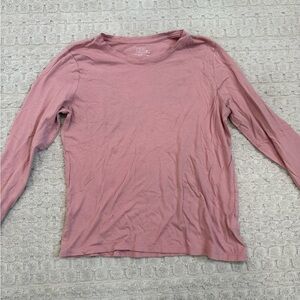 Elegant Mauve Long Sleeve Tee
